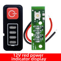 3S 4S 5S Lithium Battery Capacity Indicator 1- 12V-21V Display Zpaxo 1pcs 12v with case