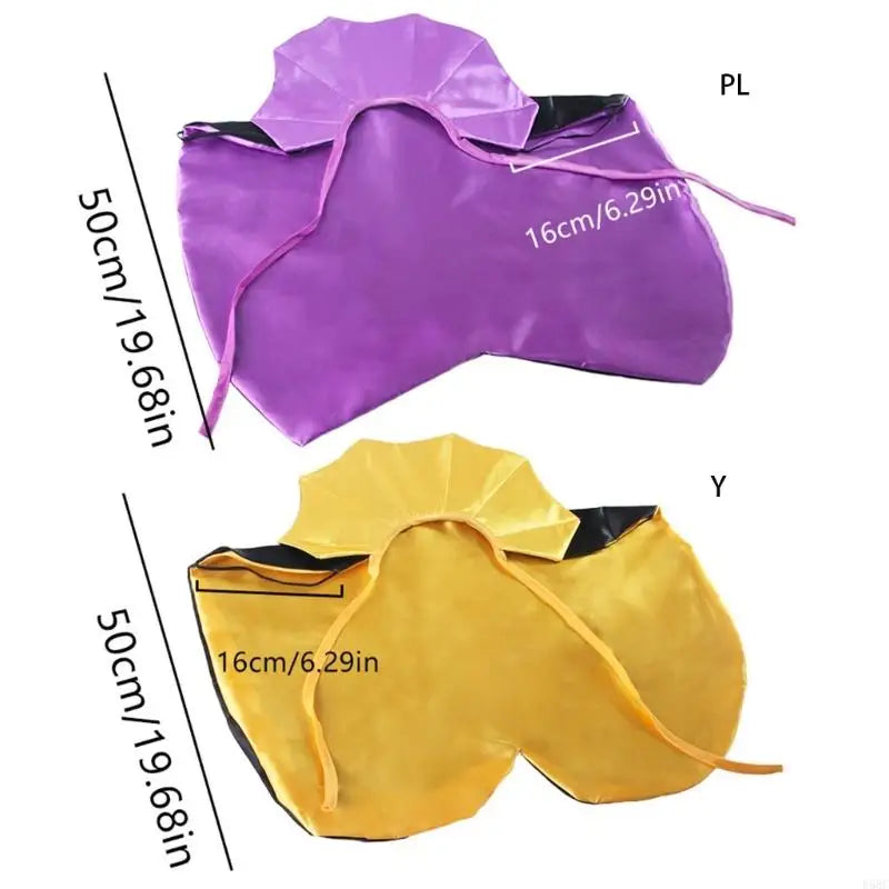 Popular Halloween Pet Costume Cloak with Adjustment Laceup Tied Design for Quick Transformation Cosplay Accessory Capes Zpaxo