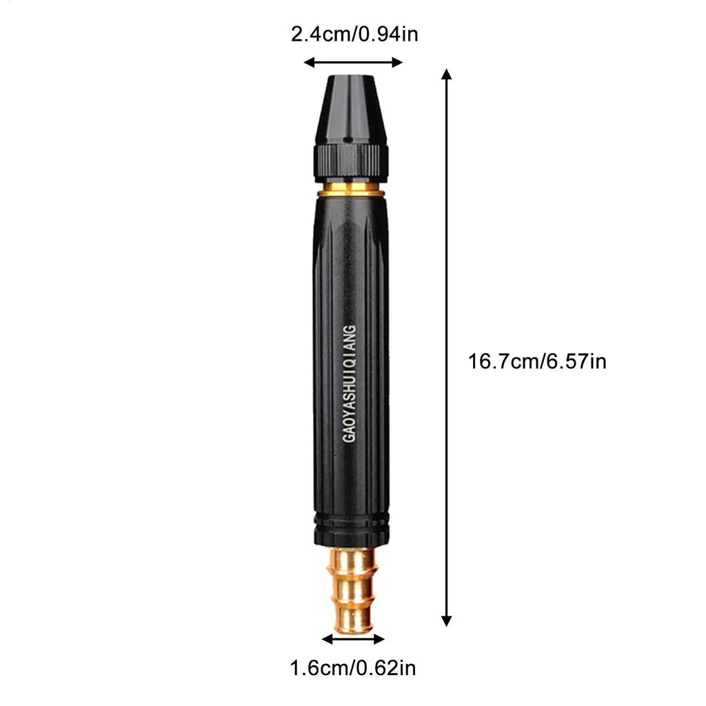 Pressure Washing Water Gun Adjustable Nipple Portable Direct Spray