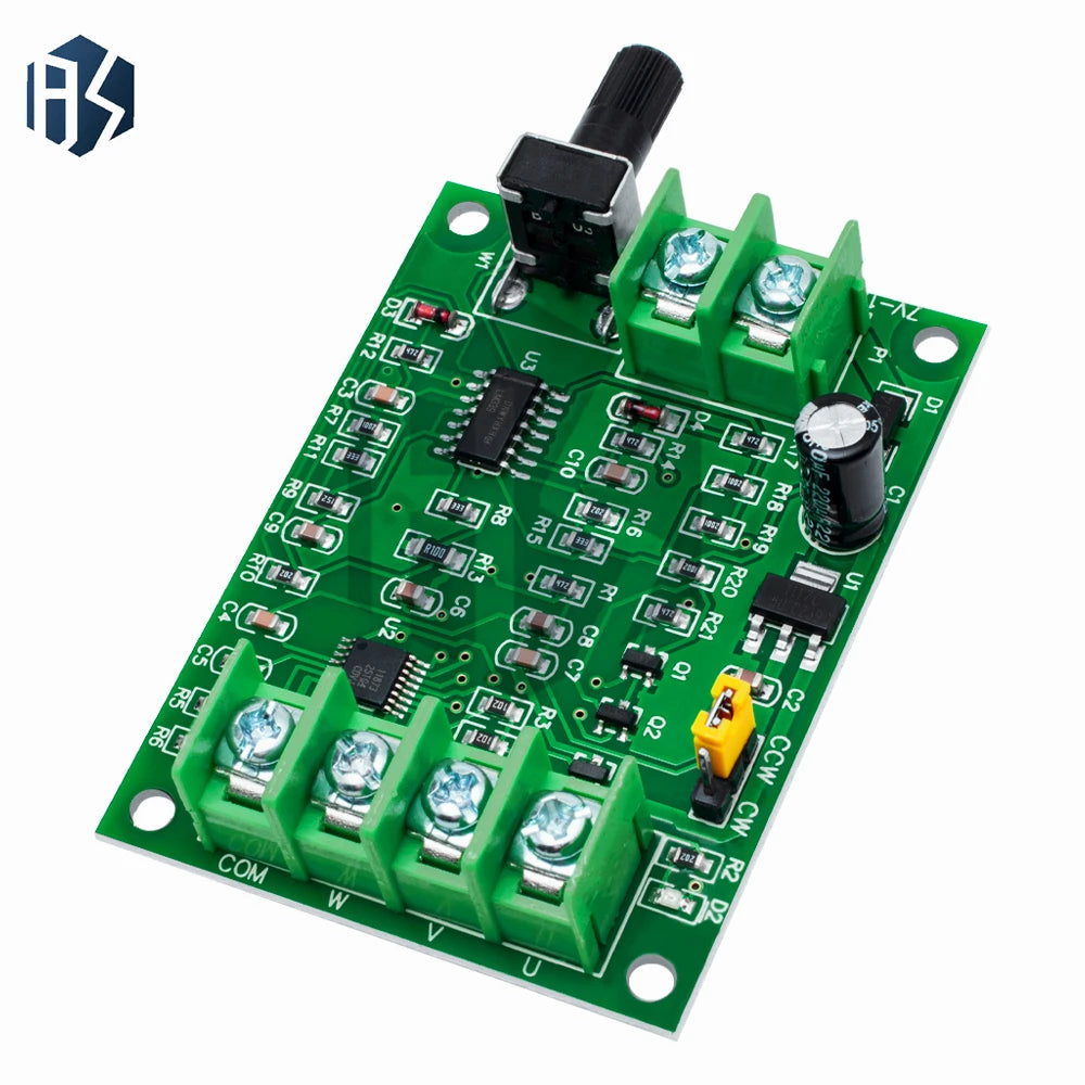 7~12V 3/4-Wire BLDC Driver Board Brushless Motor Speed Control Overcurrent Protection Zpaxo