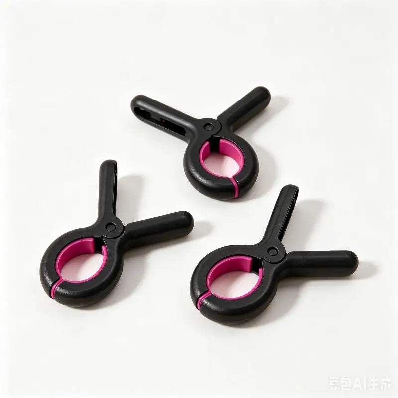 M1 3 Large Heavy Duty Plastic Clothes Clips Strong Spring Non Slip