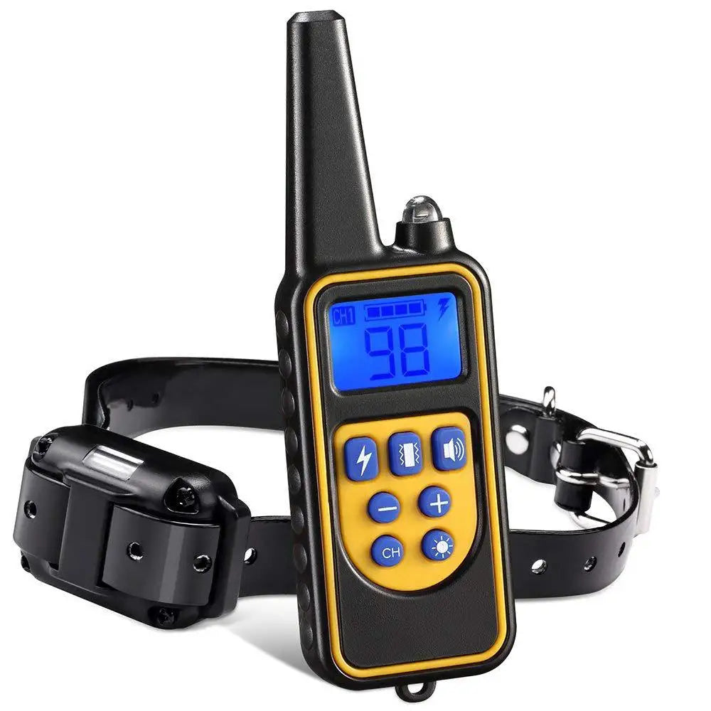 800m Electric Dog Training Collar Waterproof Pet Remote Control