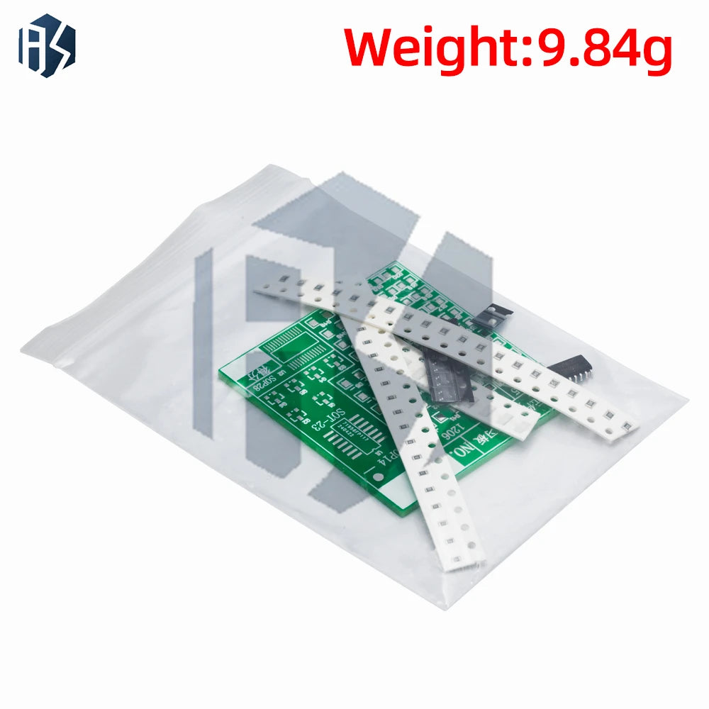 Lectronic SMT SMD Component Welding Practice Board Soldering DIY Zpaxo