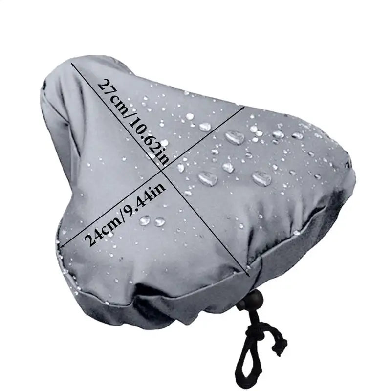 Bicycle Saddle Seat Rain Cover Oxford Cloth Dust-proof Cushion