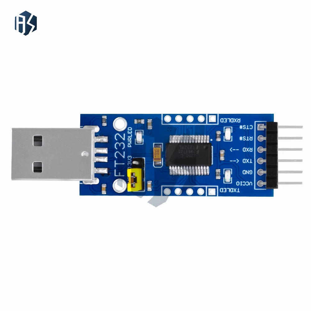 FT232RL USB to TTL Serial Module, Photoelectric Isolated FTDI Converter 3.3V/5.5V for Arduino DIY Projects Zpaxo