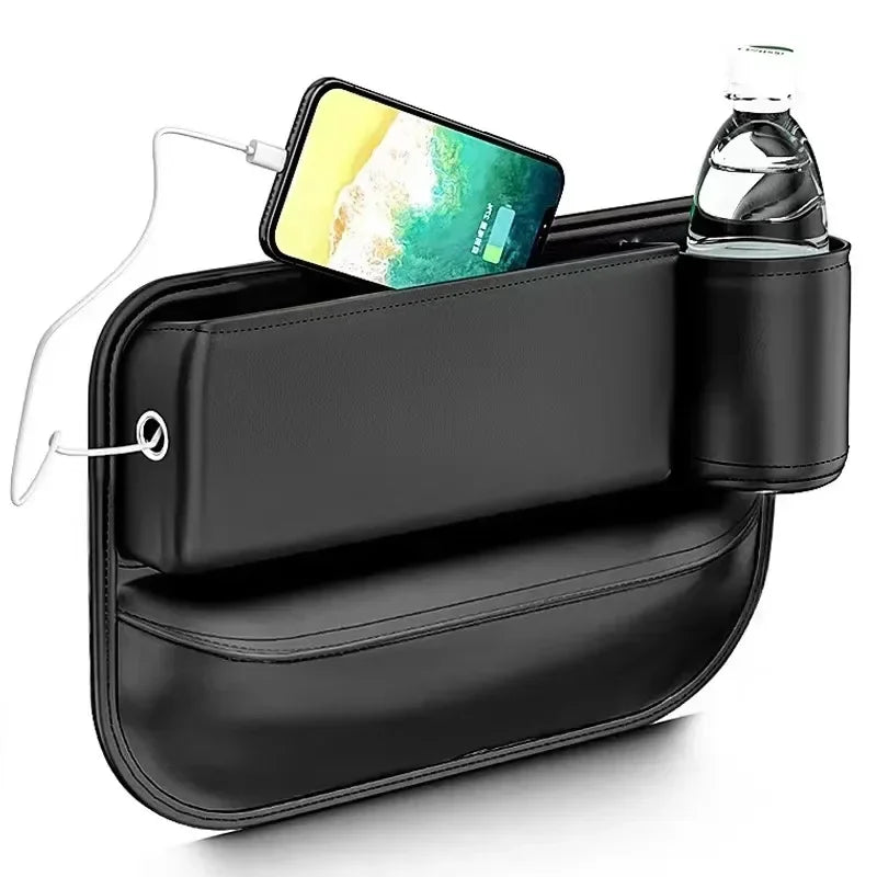Car Seat Gap Organizer – Phone, Cup & Card Holder