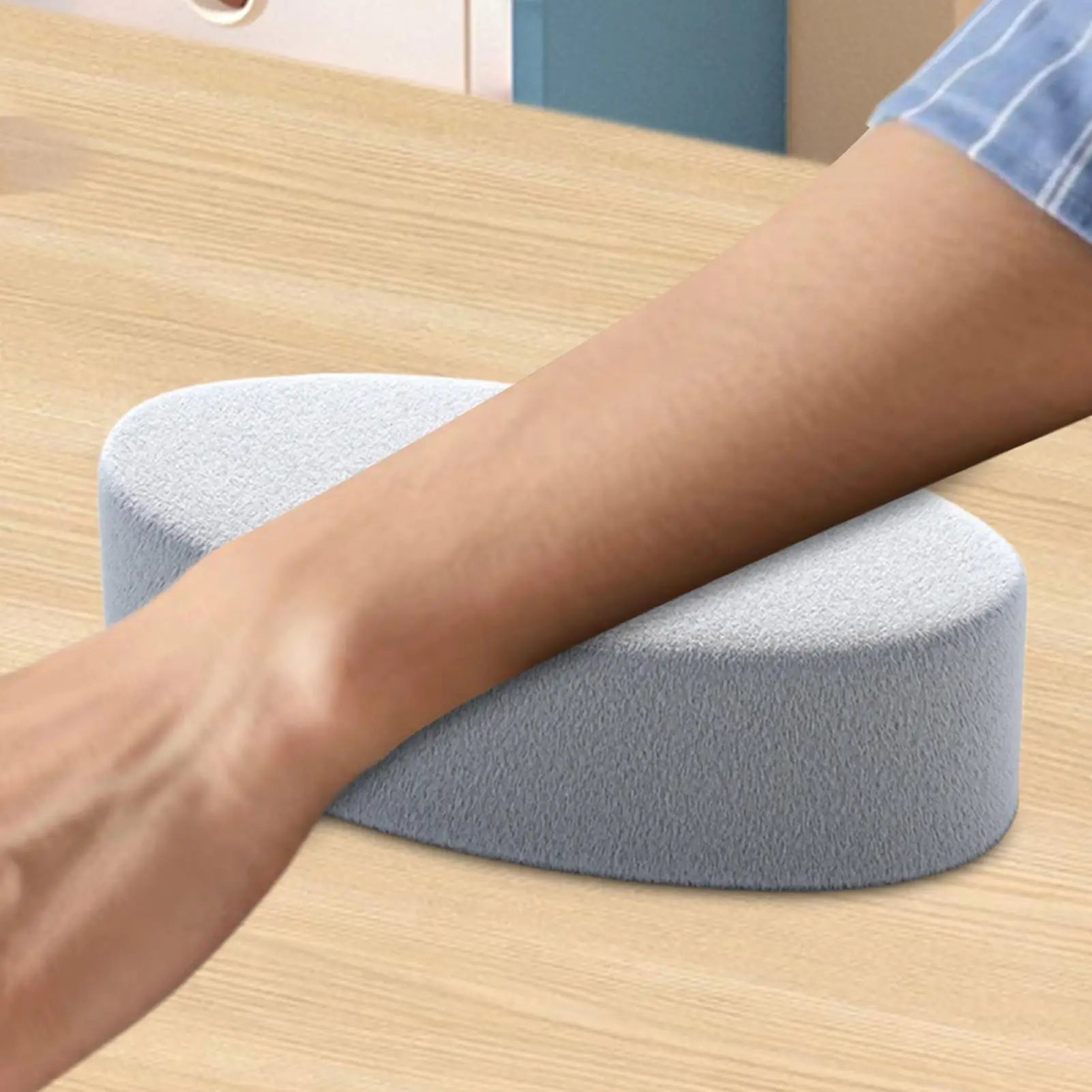 Ergonomic Wrist Rest Pad Ergonomic Wrist Elbow Rest Pad for Desk with Memory Foam Comfortable Memory Foam Tables Desktop Support Zpaxo