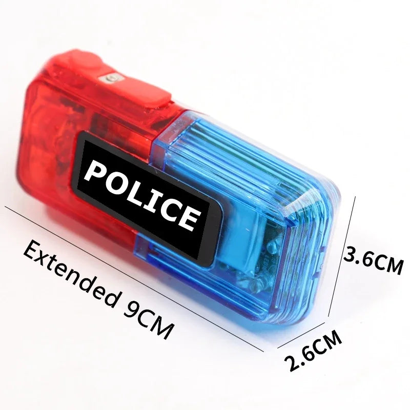 LED Rechargeable Shoulder Warning Light – Flashing Safety Clip