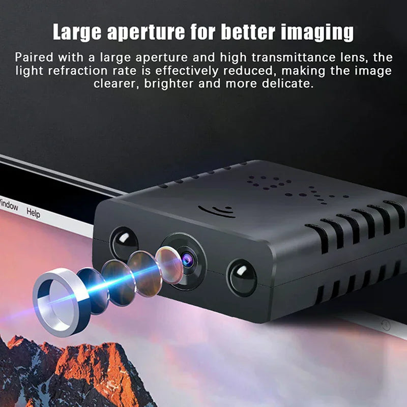 1080P HD Mini Wifi Camera XD Wire Smart Home Security Indoor Zpaxo