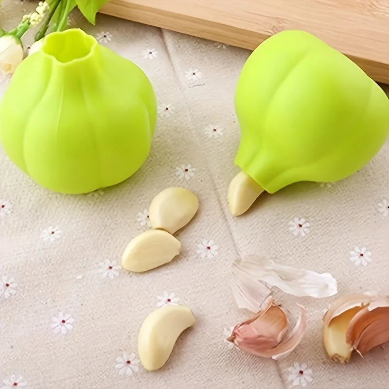 Silicone Portable Garlic Peeler Quick Hand-free Kitchen Tool Easy