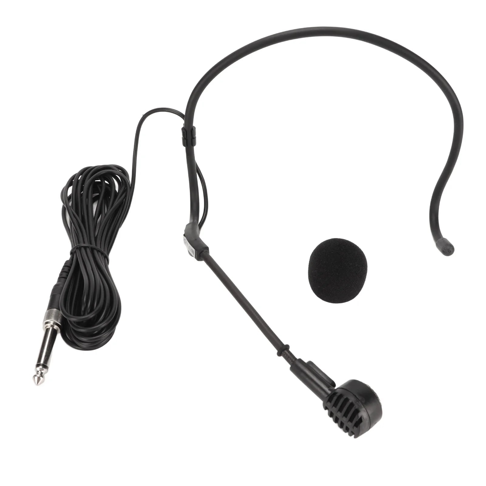 Headworn Microphone 16 4ft Length Wired Lightweight Jack Earhook
