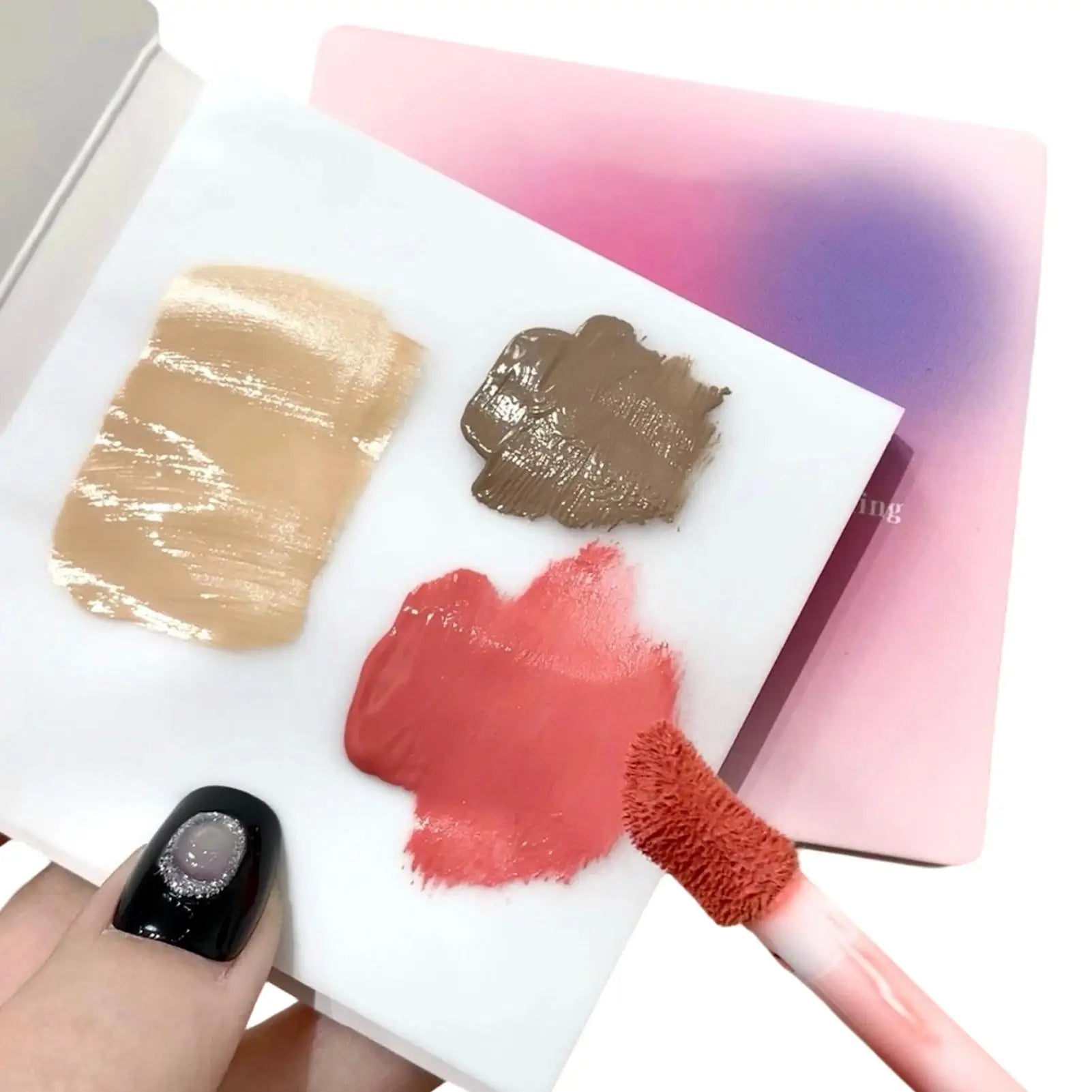 Waterproof Makeup & Nail Mixing Palette Paper – 200 Sheets Nail Palette Paper Zpaxo