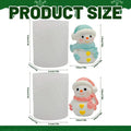 Cute Christmas Molds Resin Easy Release Snowman Candle Soap Making