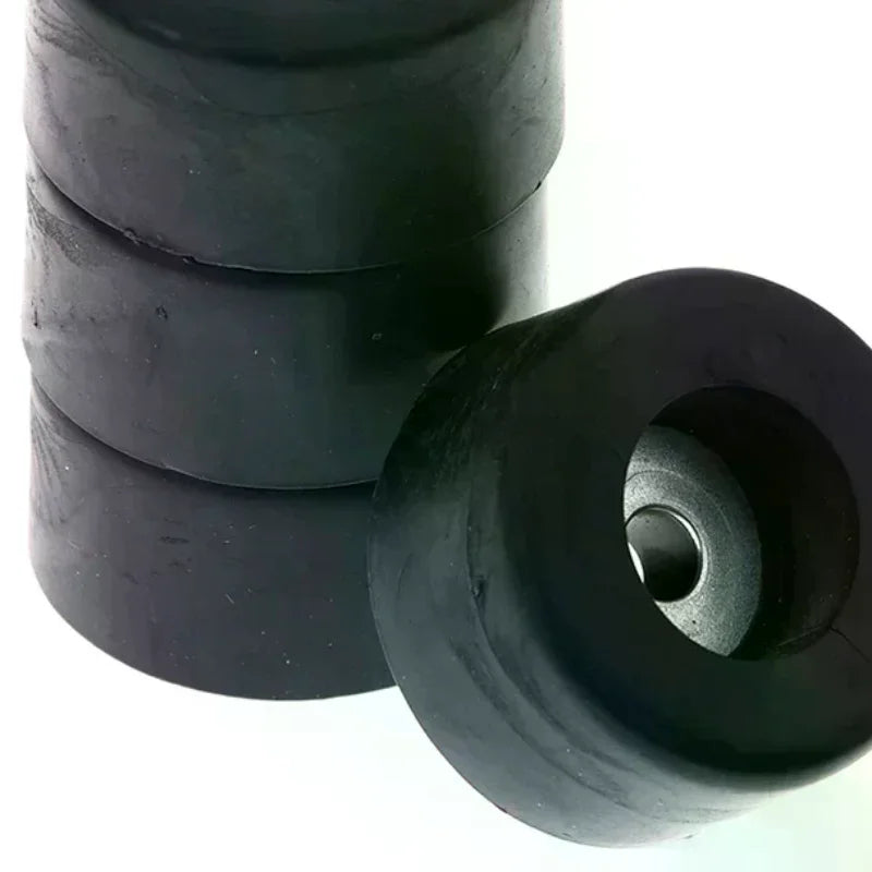 Large Case Speaker Accessories 4Pcs/lot Durable Black Cabinets Rubber Feet Damper Pad Base 38mm X 19mm Zpaxo