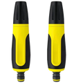 Adjustable High-Pressure Garden Hose Spray Nozzle & Car Wash Gun Garden Hose Nozzle Zpaxo 2PCS