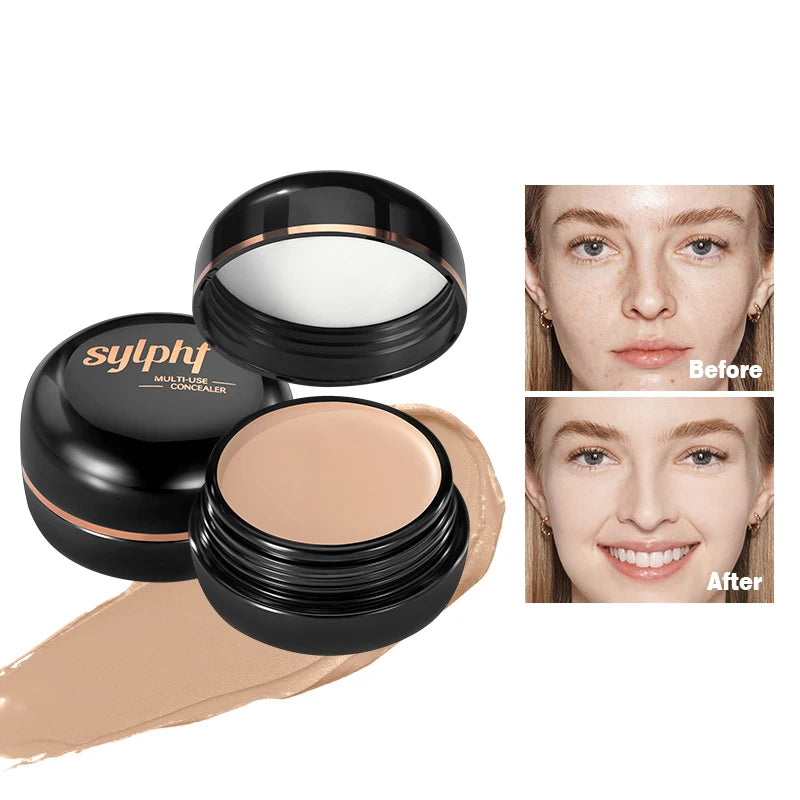 Concealer Durable Waterproof Lightweight Covers Defects Black Eye