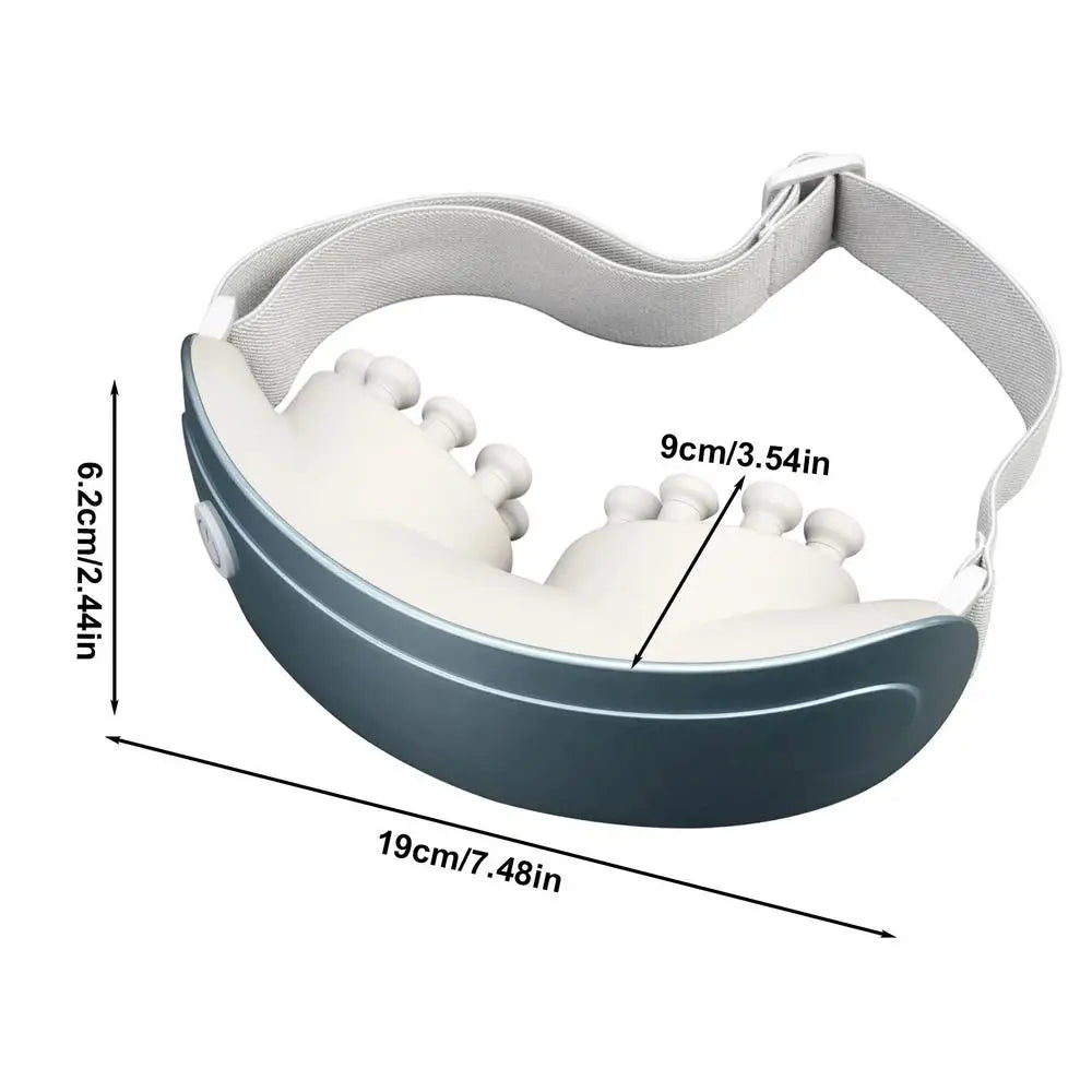 Wearable Eye Massager – 4 Modes, Vibration & Music | Portable Eye Massager Zpaxo China Mainland as shown