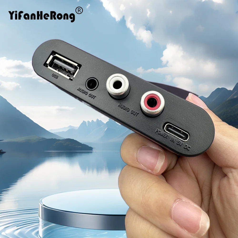 NFC Bluetooth-Compatible 5.2 Audio Receiver U Disk RCA 3.5mm AUX USB Stereo Music Wireless Adapter Hands-Free Calls for Car Zpaxo
