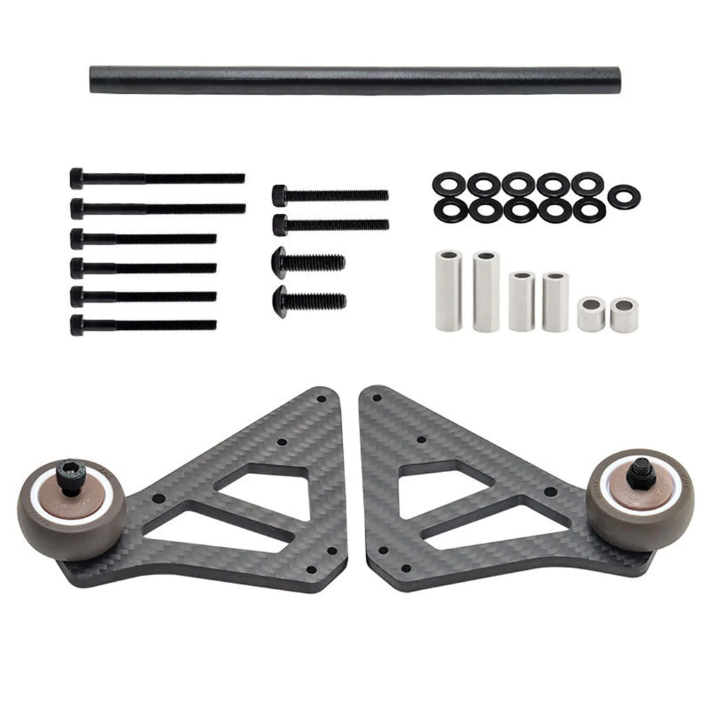 1 7 RC Car Carbon Fiber Metal Wheelie Bar Upgrade Parts Arrma Mojave
