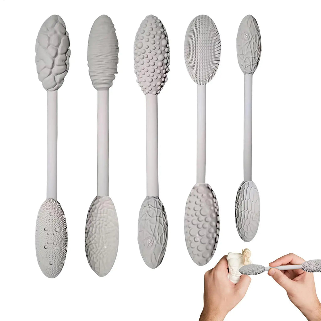 Clay Texture Tools Sets Embossing Sculpting Pottery Hand-building