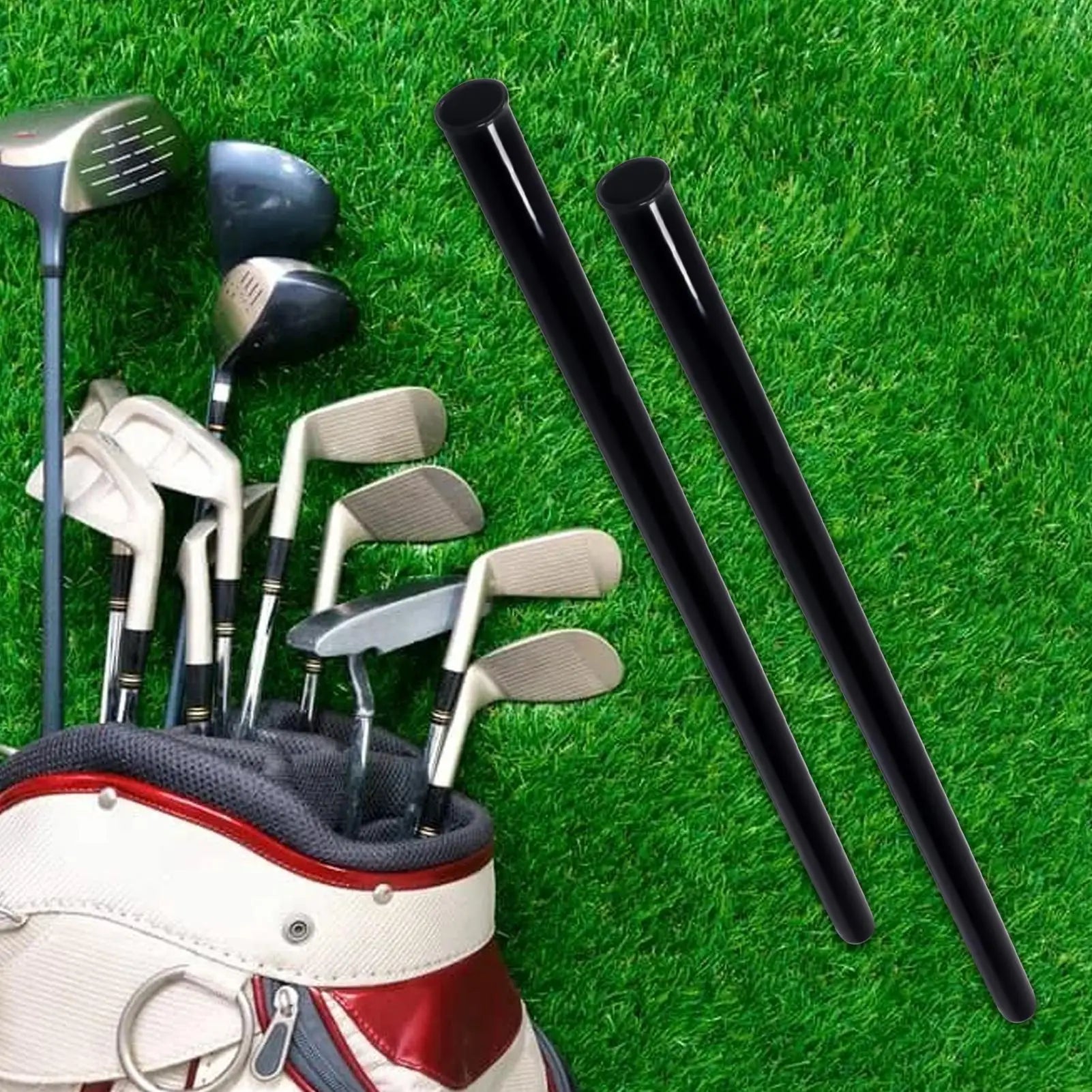 Golf Club Tubes for Golf Bag Golf Bag Organizer Protection Organization Accessories Inserts Ball Cart for Travel Women Men Zpaxo