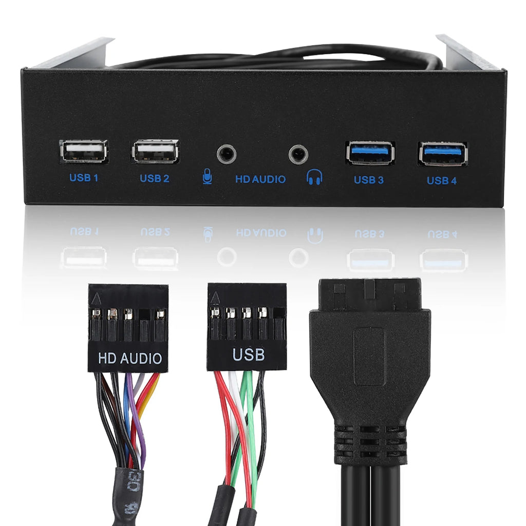 Audio Front Panel USB2 0 USB 3 2 19PIN HD Extension USB3