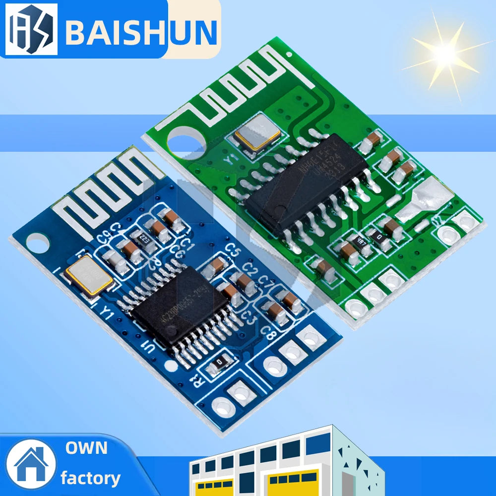 CA-6928 Mono Bluetooth 5.0 Audio Module 3.3-8V Wireless Music Player Speaker Receiver Modified Amplifier Board Zpaxo
