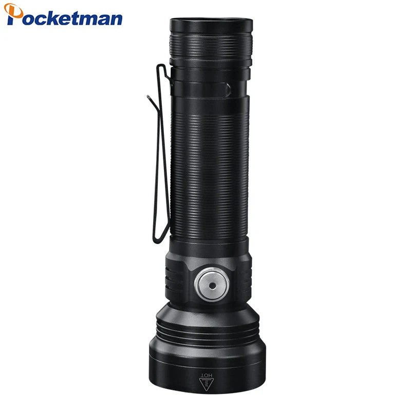 POCKETMAN 5-in-1 LED Flashlight USB Rechargeable 10 Modes 3800LM