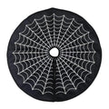 Halloween Tree Skirt Spider Web Horror Mat Indoor Outdoor Fall