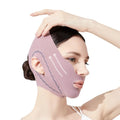 Adjustable Face Slimming Bandage Upgraded Lifting Belt Facial Massage Zpaxo Gold
