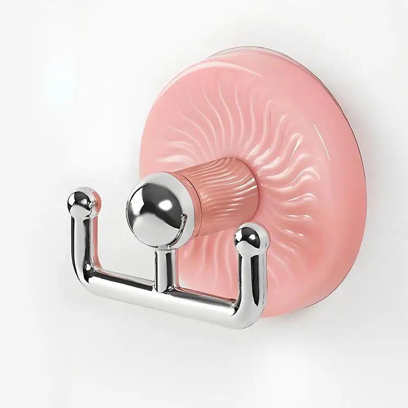 Heavy Duty Suction Cup Hook No Drill Wall Hangers Bathroom Kitchen Zpaxo Pink