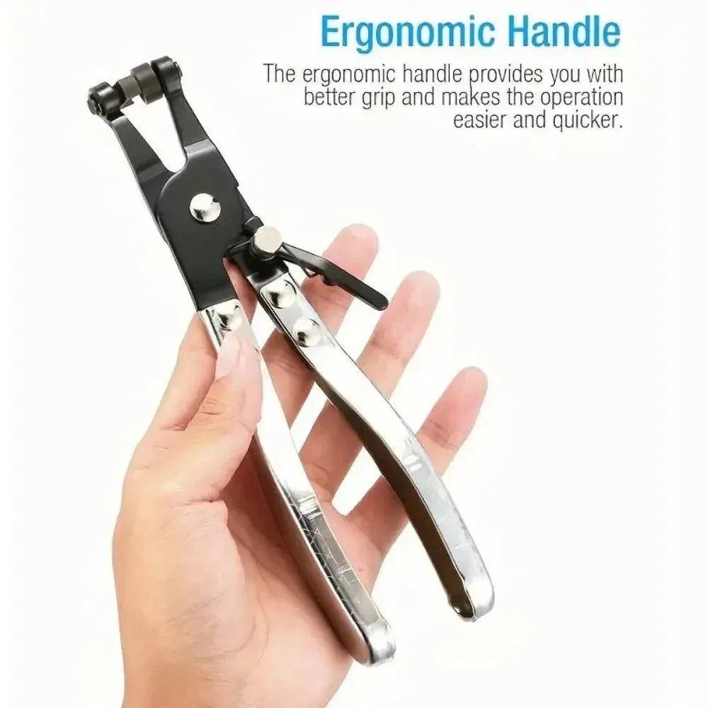 Car Water Pipe Hose Clip Pliers Clamp Swivel Drive Jaw Locking Tool