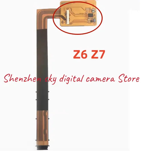Nikon Z6 Z7 LCD Screen Display Hinge Shaft Rotating Flex Cable FPC IC