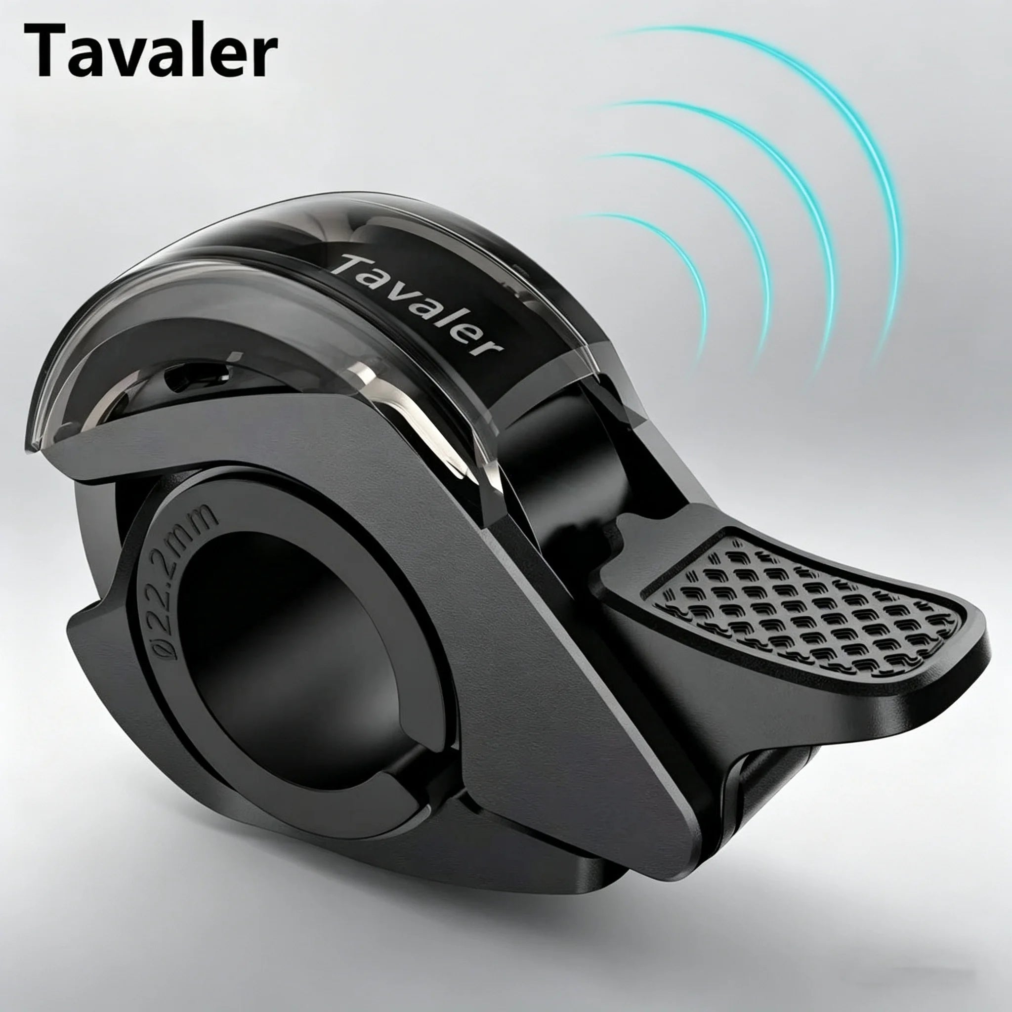 Tavaler New Upgrade Bicycle Bell PC Waterproof Anti-Slip Textured Safety Road Scooter 110dB Max Crisp MTB Outdoor Bike Accessory Zpaxo