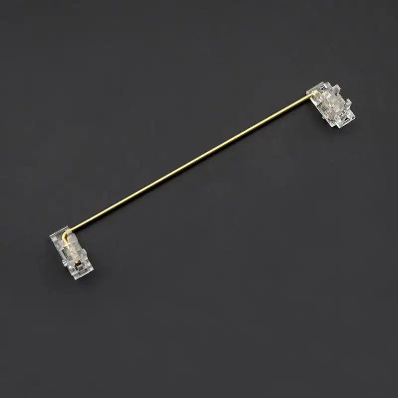 652F Mechanical Keyboard Satellite Shaft Transparent 6.25U Plate Screw Stabilizer Zpaxo