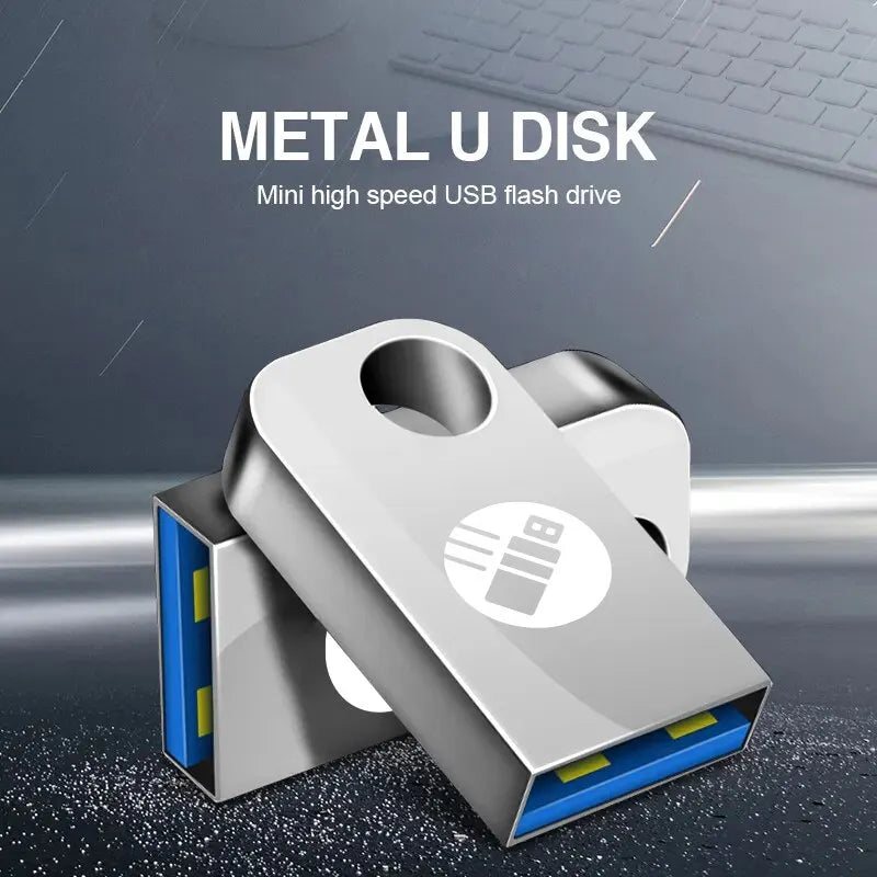BU KING Hot Metal 3.0 USB Flash Drive 64GB Pen Drive for PC Laptop 64GB USB Memory Stick 3.0 Flash Drive High Speed Drive Zpaxo
