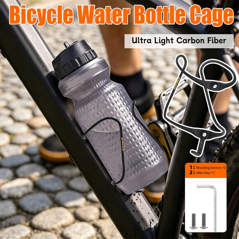 Bicycle Water Bottle Cage Ultra Lightweight Bikes Holder High-carbon