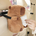 Car Backseat Hanging Tissue Bag Box Plush Holder Cover Auto Toys