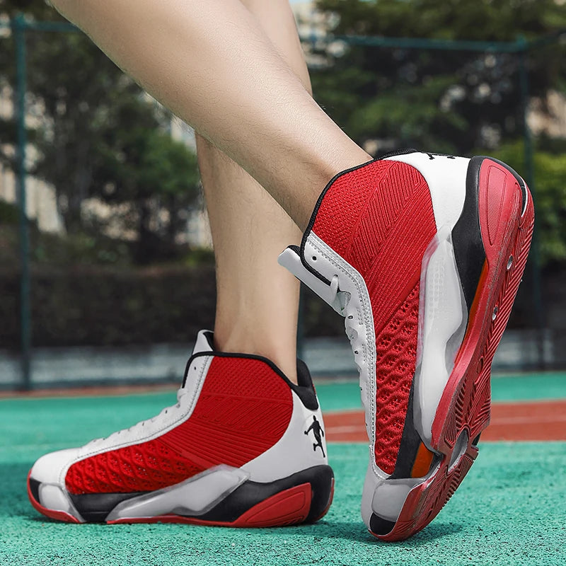 Men's Basketball Shoes Breathable Cushioning Non-slip Wearable Runing