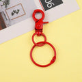 Candy Color Lobster Clasp Hooks Keyring Clip Hook Detachable Jewelry DIY Buckle Connector Colorful Jewelry Making Zpaxo red