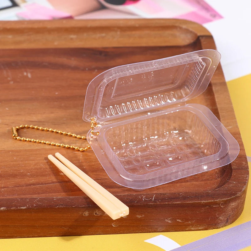 1 12 Dollhouse Disposable Fast Food Box Chopsticks Doll House Decor Zpaxo