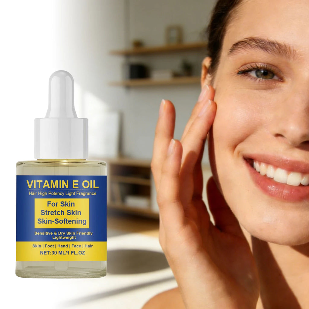 Vitamin E Body Oil – Moisturize Skin, Hands, Feet & Scalp Vitamin E Body Oil Zpaxo