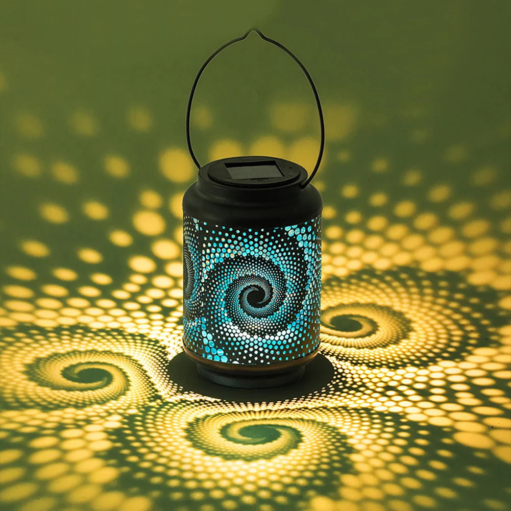 3D Snail Solar Hanging Lantern – LED Outdoor Garden Light