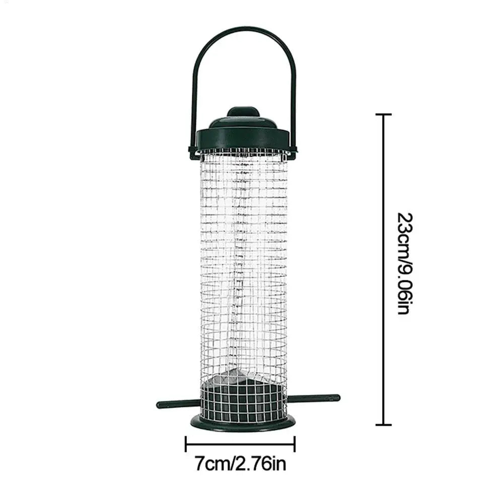 Pet Bird Feeders Hanging Outdoor Parrot Seeds Food Feeder Tree Garden