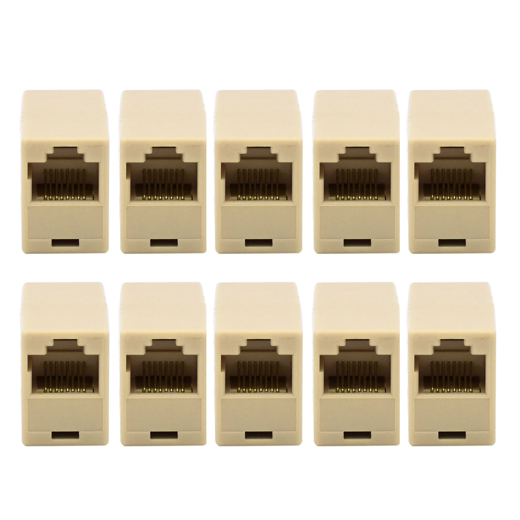 Wholesale RJ45 Female Network Ethernet LAN Connector Adapter Coupler