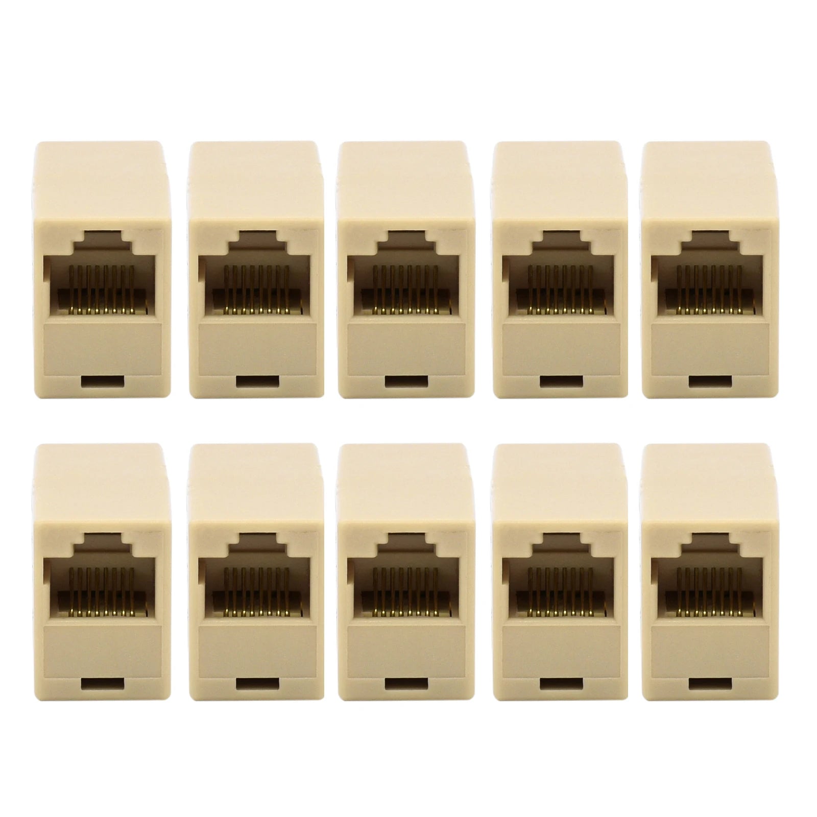 Wholesale RJ45 Female Network Ethernet LAN Connector Adapter Coupler