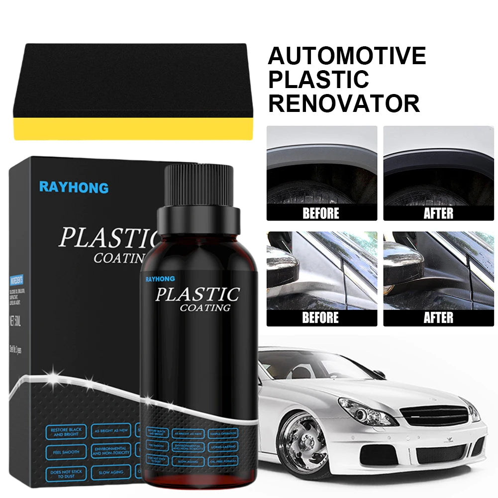 Plastics Parts Refurbish Agent Car Interior Dashboard Panel Wax