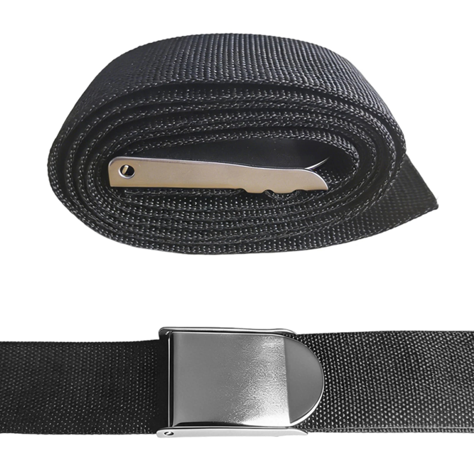 1 5M Stainless Steel Buckle Dive Waistband Wear Resist Quick Release