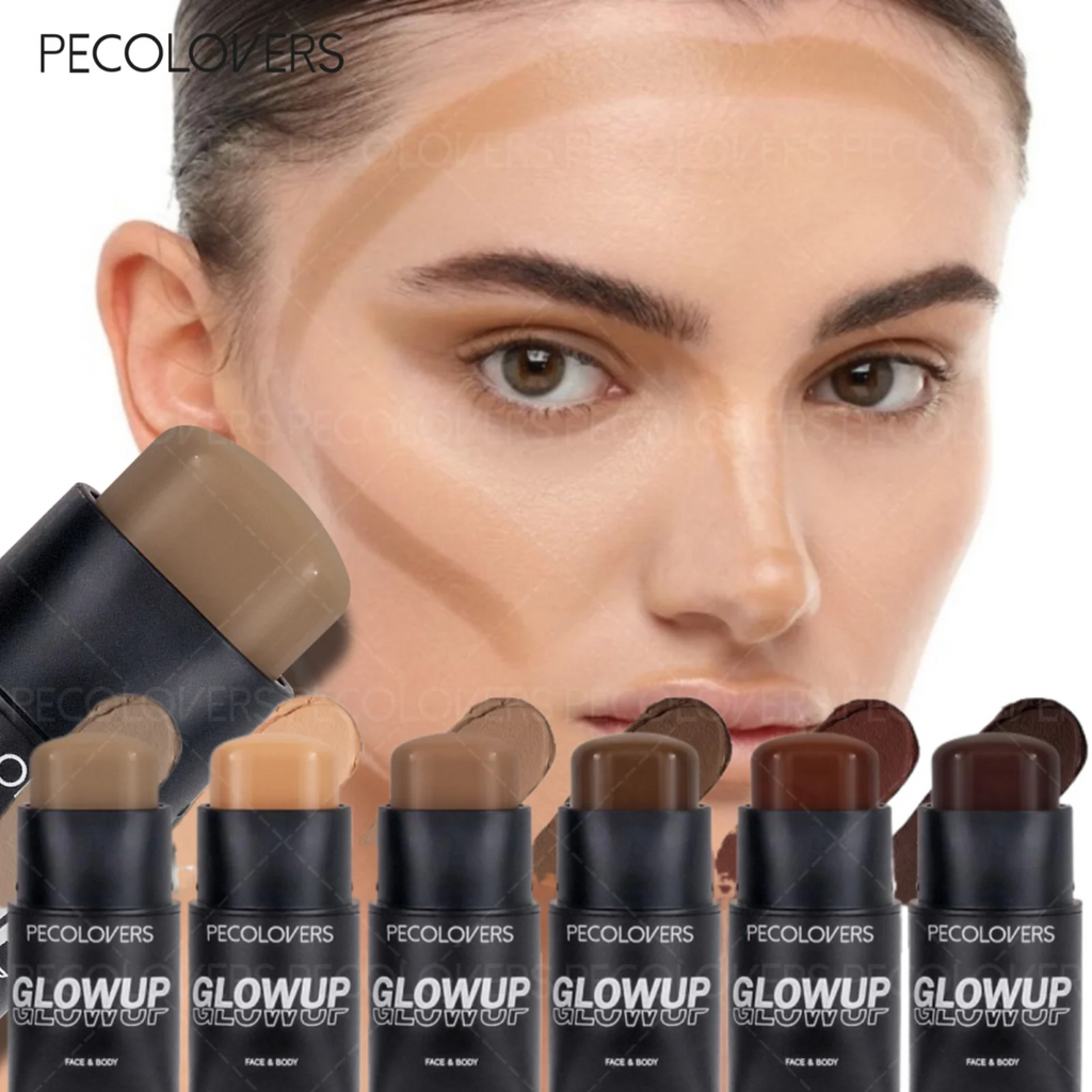 Velvety Contour Stick, Seamless 3D Sculpting, Angled Precision Tip, Blendable Cream Formula, Natural Skin-Like Finish Zpaxo