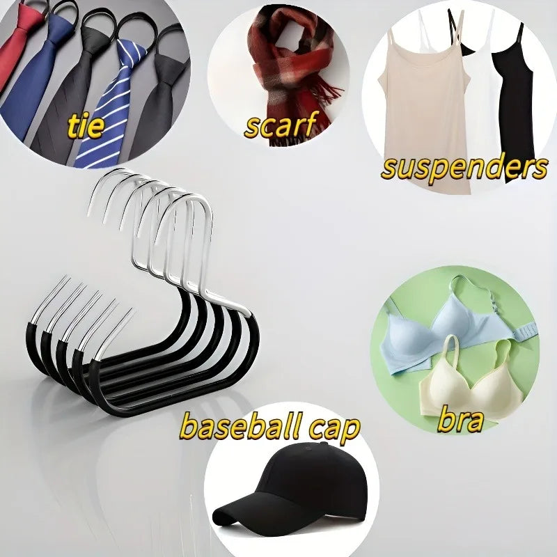 Metal Hat Rack Space Saver Hanger Scarves Ties Bags Portable Storage